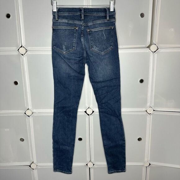 Frame Denim Le High Skinny Jeans Size 25 - Picture 3 of 10